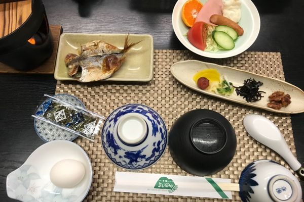 Michinoku Coastal Trail - 6 days food